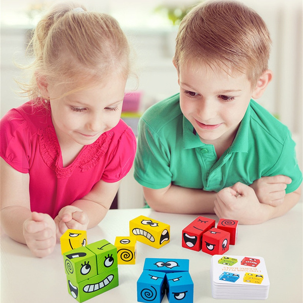 PUZZLE STAVEBNÍ KOSTKY PUZZLE STAVEBNÍ KOSTKY