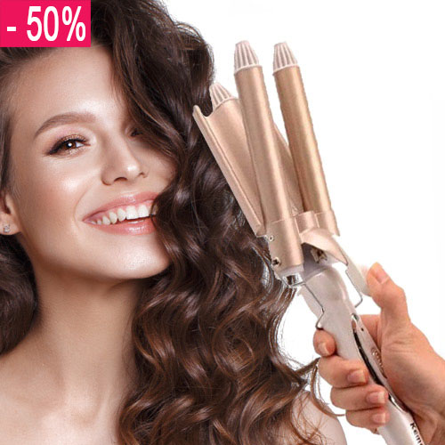 Trojitá kulma na styling vlasů Trojitá kulma na styling vlasů